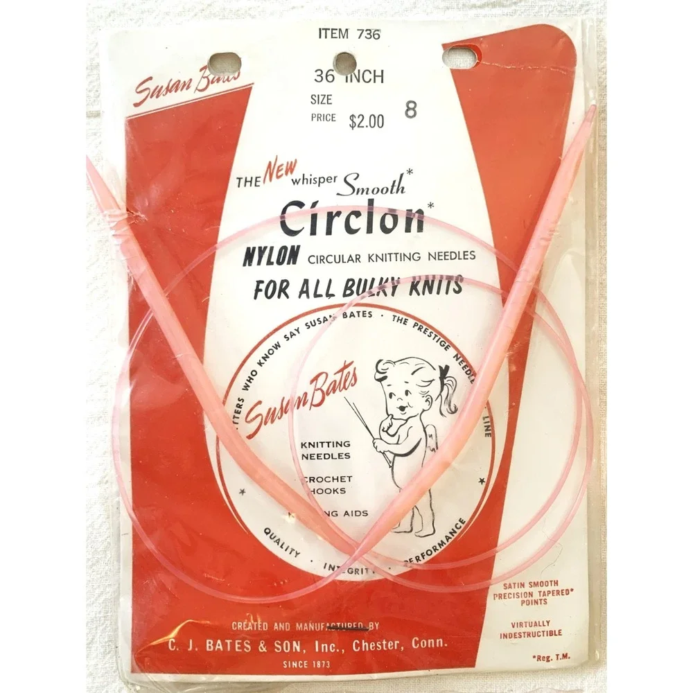 Estate Lot - Hand Knitting Supplies Circular & Straight Needles and More in Pkgs